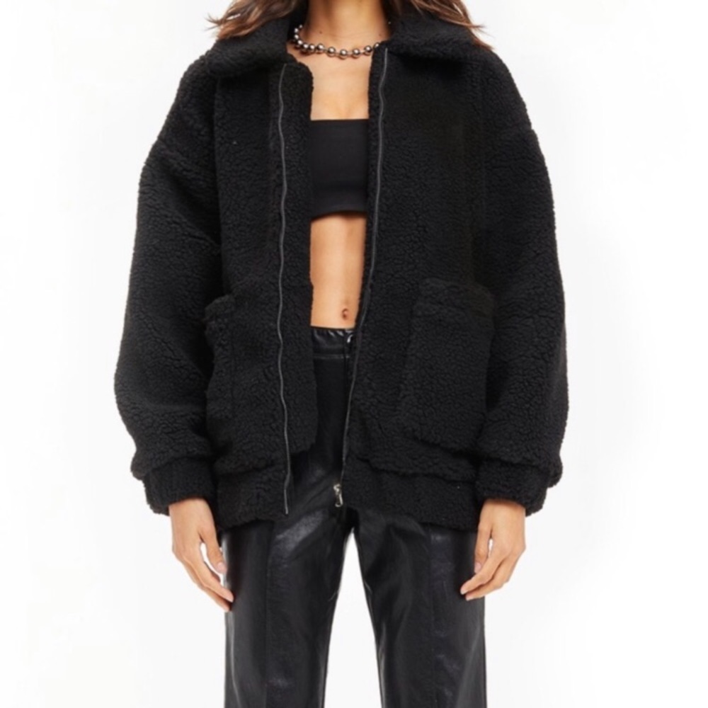 I AM GIA Pixie black coat XS